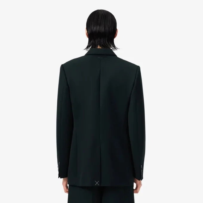 Runway dobbeltradet lett ullblazer
