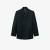 Runway dobbeltradet lett ullblazer