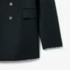 Runway dobbeltradet lett ullblazer