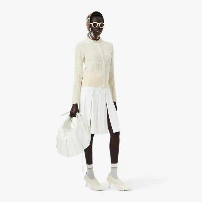 Runway Fluid plissert skjørt