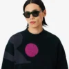 Runway-genser i grafisk jacquard