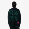 Runway-genser i grafisk jacquard