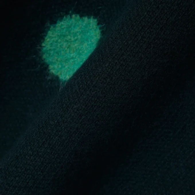 Runway-genser i grafisk jacquard