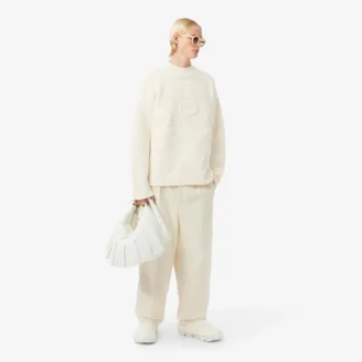 Runway-genser i ull med brodert merke