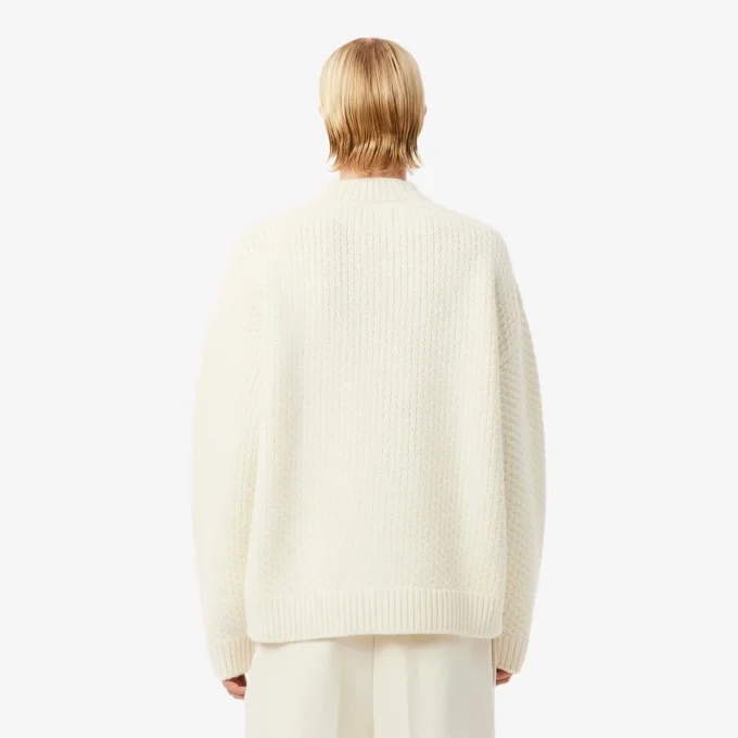 Runway-genser i ull med brodert merke