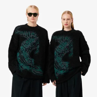 Runway Jacquard Crocodile-genser