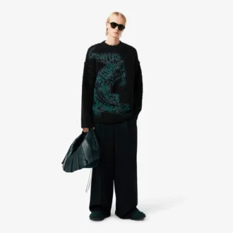 Runway Jacquard Crocodile-genser