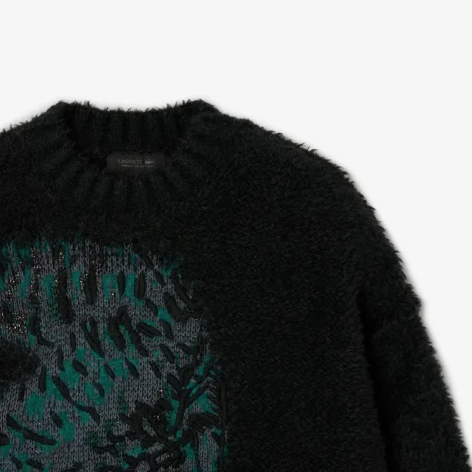 Runway Jacquard Crocodile-genser