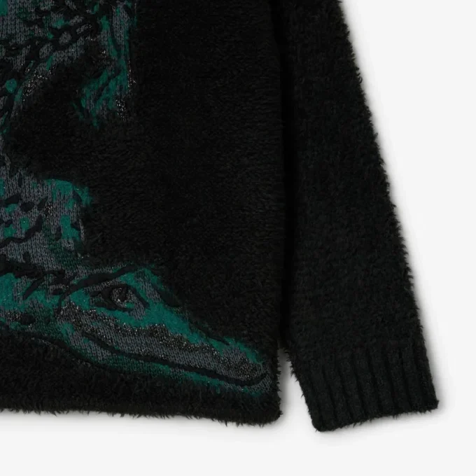 Runway Jacquard Crocodile-genser