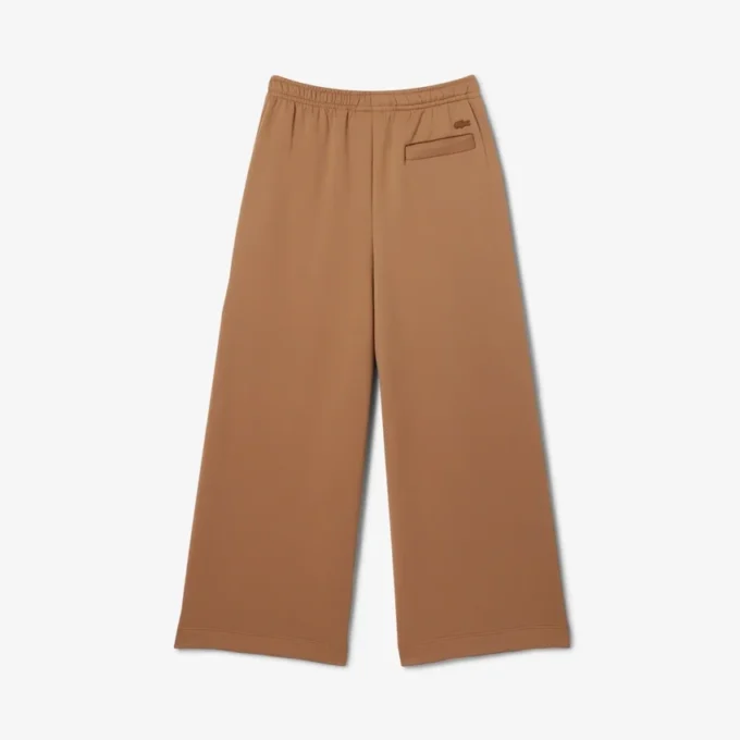 Runway-joggebukse i plissert sateng