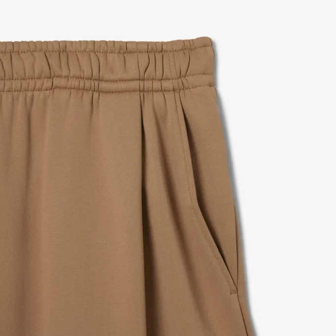 Runway-joggebukse i plissert sateng