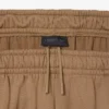 Runway-joggebukse i plissert sateng