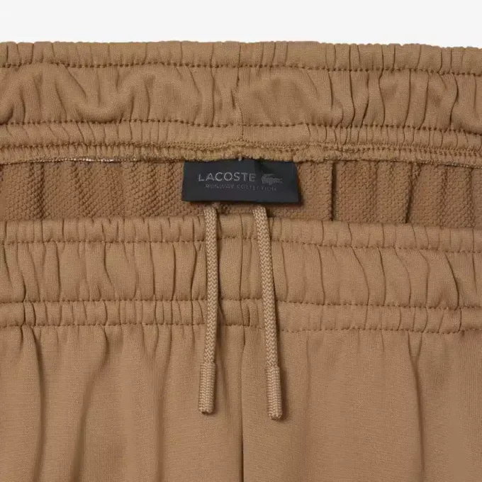 Runway-joggebukse i plissert sateng
