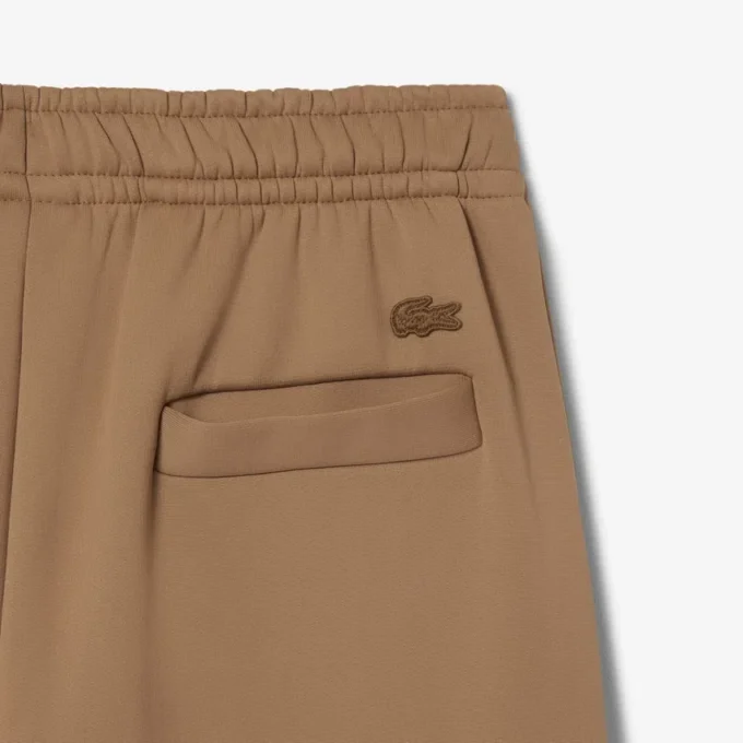 Runway-joggebukse i plissert sateng