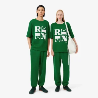 Runway joggebukse i sateng