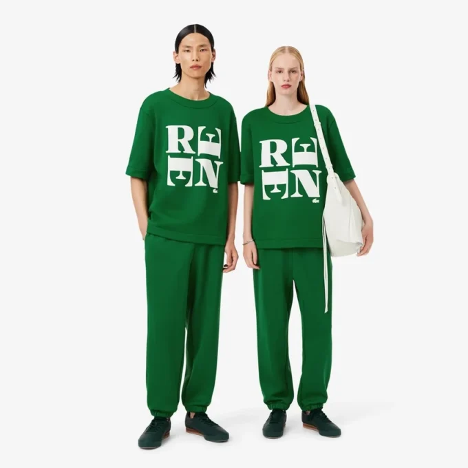 Runway joggebukse i sateng