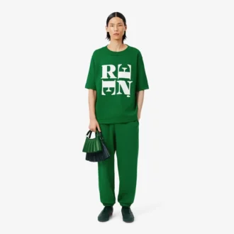 Runway joggebukse i sateng