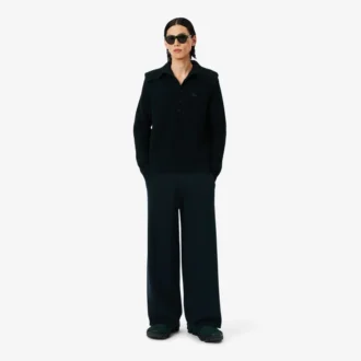Runway joggebukse i tovet ull