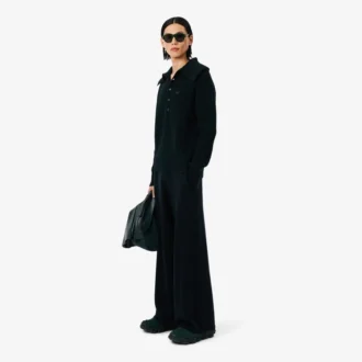 Runway joggebukse i tovet ull