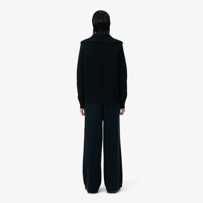 Runway joggebukse i tovet ull