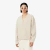 Runway kashmir-cardigan med kabelstrikk