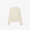 Runway kashmir-cardigan med kabelstrikk