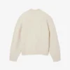 Runway kashmir-cardigan med kabelstrikk