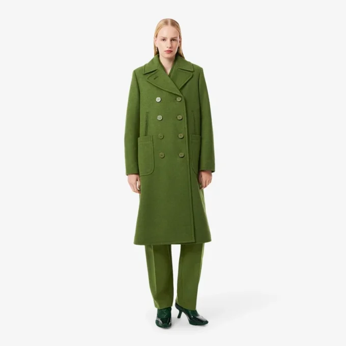 Runway lang peacoat i slubull