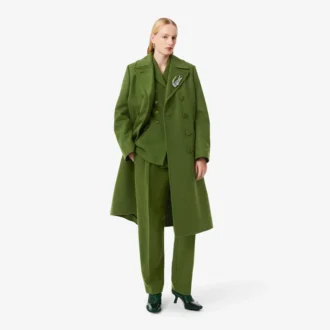 Runway lang peacoat i slubull