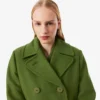 Runway lang peacoat i slubull