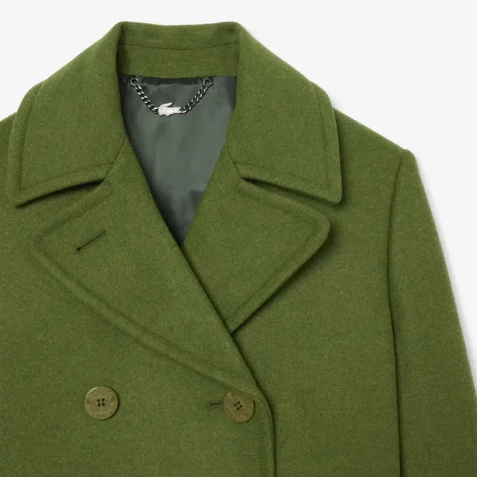 Runway lang peacoat i slubull