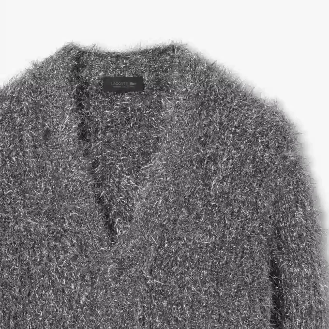 Runway Lurex-strikkegenser
