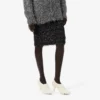 Runway Lurex-strikkeskjørt