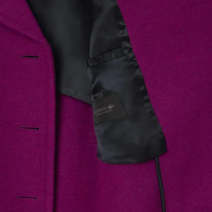 Runway-peacoat i slubull