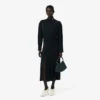 Runway-plissert polomaxikjol