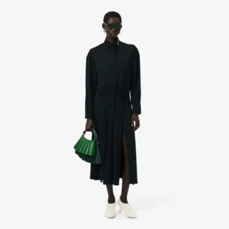 Runway-plissert polomaxikjol