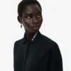 Runway-plissert polomaxikjol
