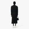 Runway-plissert polomaxikjol