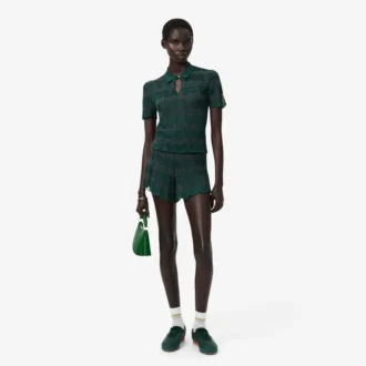 Runway Pointelle-strikkede shorts