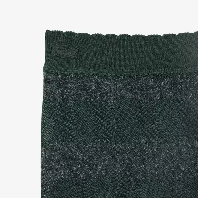 Runway Pointelle-strikkede shorts