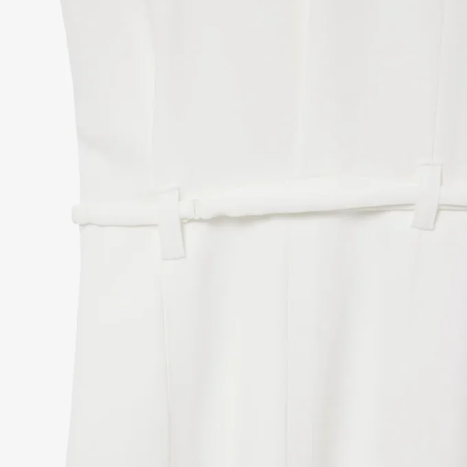 Runway-pologenser med plissering og broderidetaljer