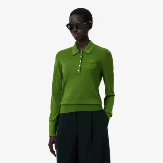 Runway-pologensere med polokrage i merinoull