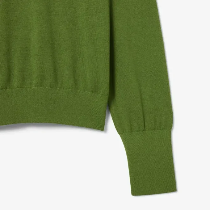 Runway-pologensere med polokrage i merinoull