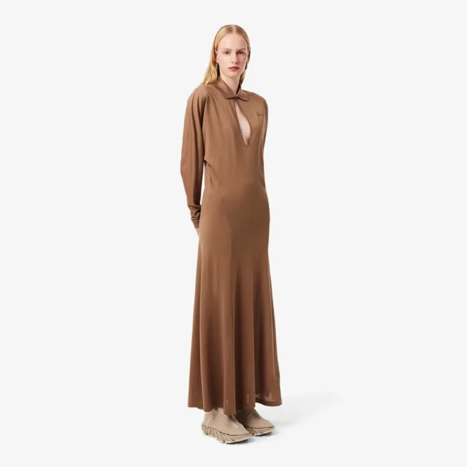 Runway-pologensere-silke-maxi-kjole