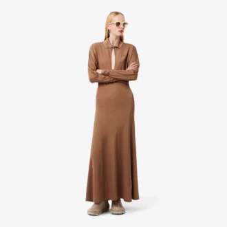 Runway-pologensere-silke-maxi-kjole