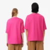 Runway Satin T-skjorte med grafisk trykk