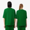 Runway Satin T-skjorte med grafisk trykk