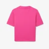 Runway Satin T-skjorte med grafisk trykk
