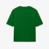 Runway Satin T-skjorte med grafisk trykk