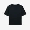 Runway Satin T-skjorte med grafisk trykk